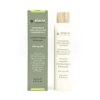 ENFANEC - ENECTA - GESICHTS-HALS-REINIGUNG MIT CANNABIDIOL | 200mg CBD | 200ml
