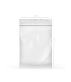 PACK0032 - QNUBU - KUNSTSTOFFBEUTEL MIT REISSVERBINDUNG | 80x120mm 1000St.