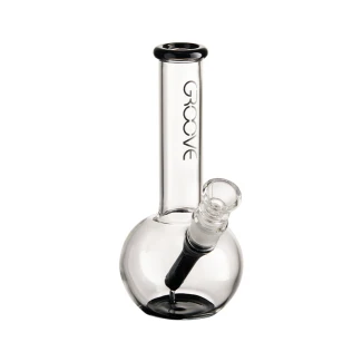 GROOVE111219 - GROOVE - BONG RUNDES RÖHRCHEN | h.18cm