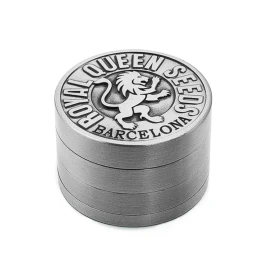 RQSGR008 - ROYAL QUEEN SEEDS - METAL EMBOSSED GRINDER BARCELONA | 52mm