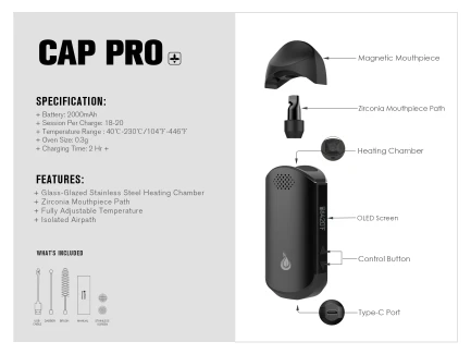 FLOWERMATE - CAP PRO VAPORIZER