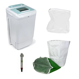 BUBBLEXTRACTOR KIT - LARGE WASHING MACHINE KIT WITH 2 EXTRACTION BAGS CHOCOLIZER
