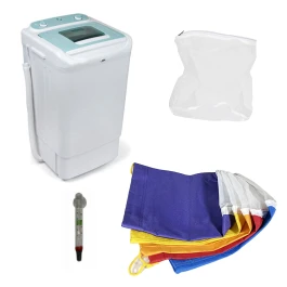 KBUBLARGE5CH - BUBBLEXTRACTOR KIT - LARGE WASHING MACHINE WITH 5 CHOCOLIZER BAGS