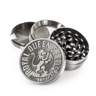 ROYAL QUEEN SEEDS - METAL EMBOSSED GRINDER | 52mm
