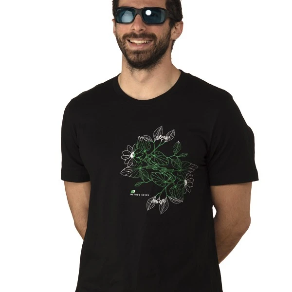 M7BOTL - METHOD SEVEN - T-SHIRT "BOTANICAL" TAILLE L