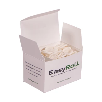 EASY ROLL - GUANTI ANTIADERENTI PER DITA BIANCHI | 50 GUANTI