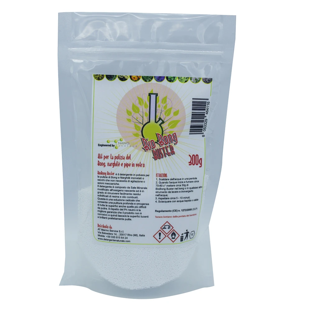 079 - HEMP NANOTECH - BIOBONG BUSTER DETERGENTE PER BONG | 300gr