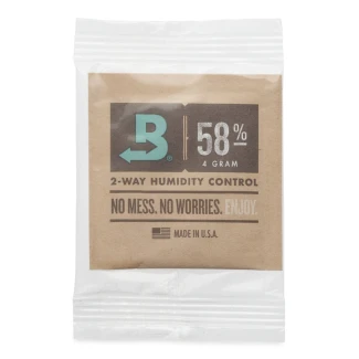 BOVEDA 58% - MANTENIMENTO UMIDITA' COSTANTE | BOX 600pz DA 4gr IMBUSTATO SINGOLARMENTE Indoorline