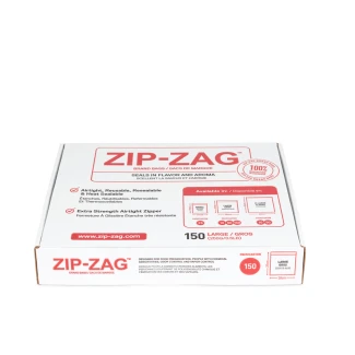 ZIP-ZAG BAGS - SACCHETTO L A CHIUSURA ULTRARESISTENTE | 250gr 150pz Indoorline