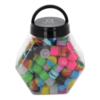 QNUBU - CONTENITORI IN SILICONE CON DISPLAY | ROTONDO 2ml