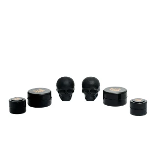 QNUBU - MIX CONTENITORI IN SILICONE NERI | 6 UNITA'