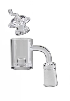 BRACIERE IN QUARZO CON CARB CAP | 14mm FEMMINA