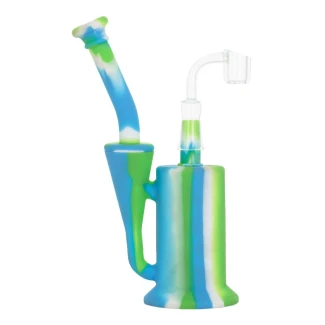 QNUBU - BONG IN SILICONE 2 IN 1 | 20cm