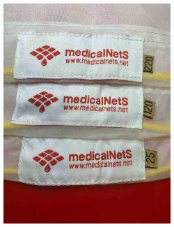 MEDICAL NETS - KIT BORSE GRANDE 120L | 3 SACCHI PER ESTRAZIONE CON GHIACCIO