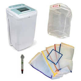 KBUBMED5PUEX - BUBBLEXTRACTOR KIT - LAVATRICE GRANDE CON 5 BORSE MEDICAL NETS 20L