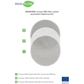 ADDIPURE - TUBO PER ESTRAZIONE P.E.O | DIAM. 50mm 60gr. CON ALTEZZA REGOLABILE